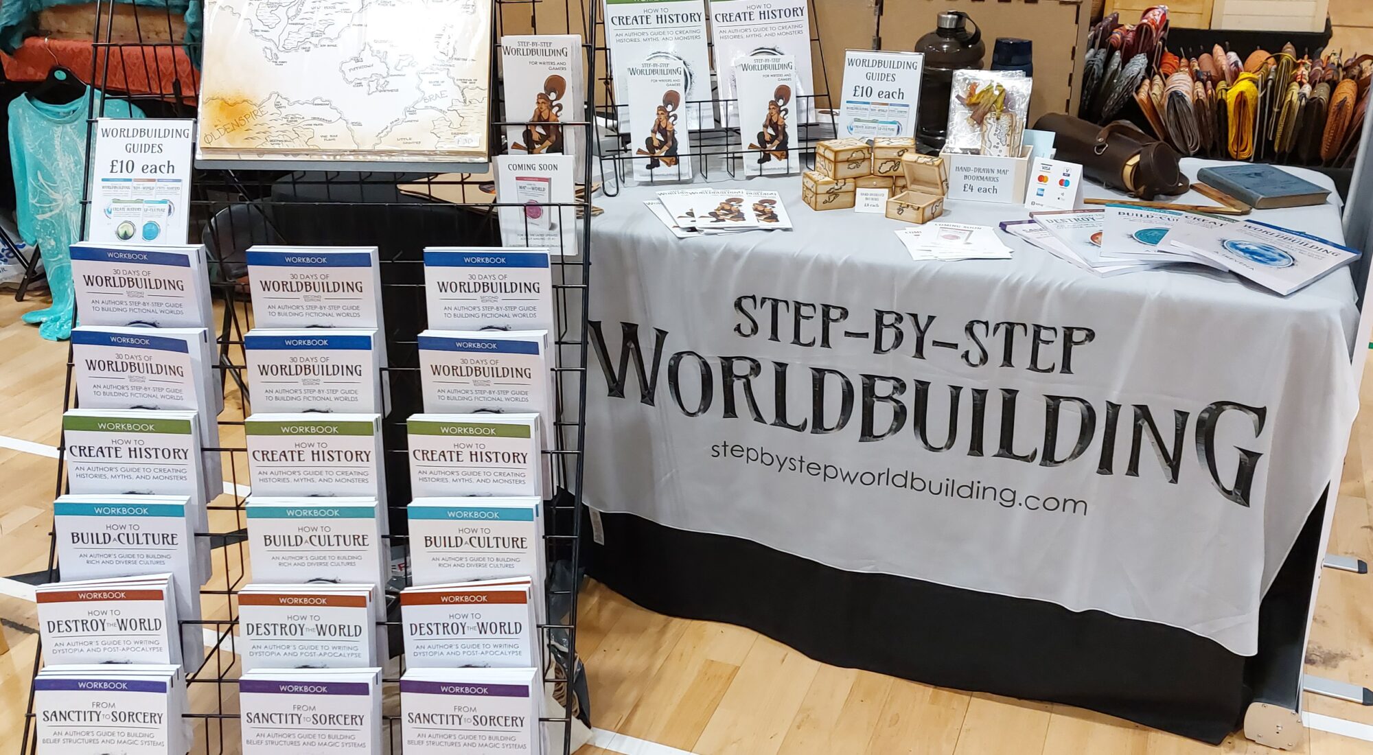 Step-by-Step Worldbuilding at LarpCon UK