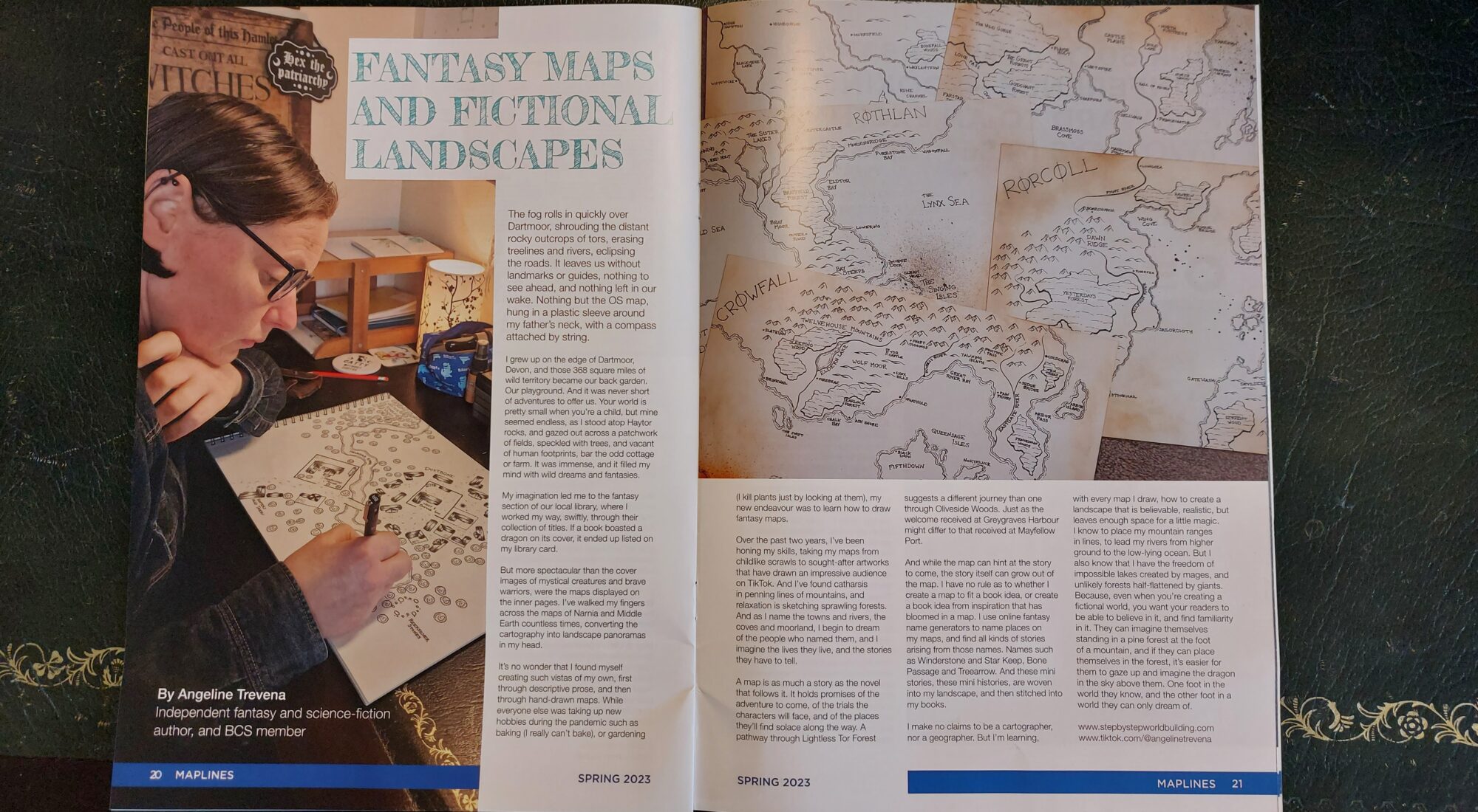 Article in Maplines Magazine